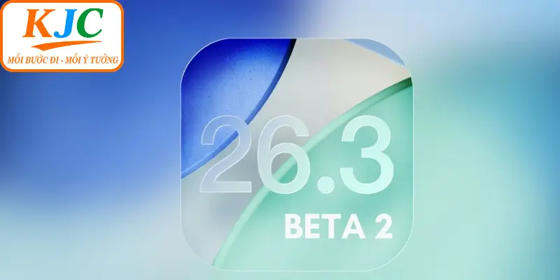 Apple phát hành iOS 26.3 để tối ưu hệ điều hành iOS 26.3